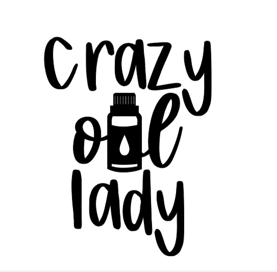Crazy Oil Lady ~ Car Decal ~ Window Decal