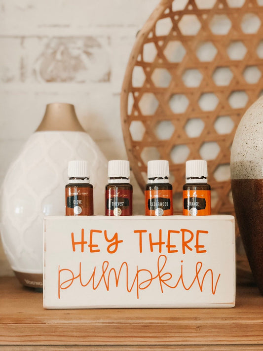 Hey There Pumpkin ~ Essential Oil Block