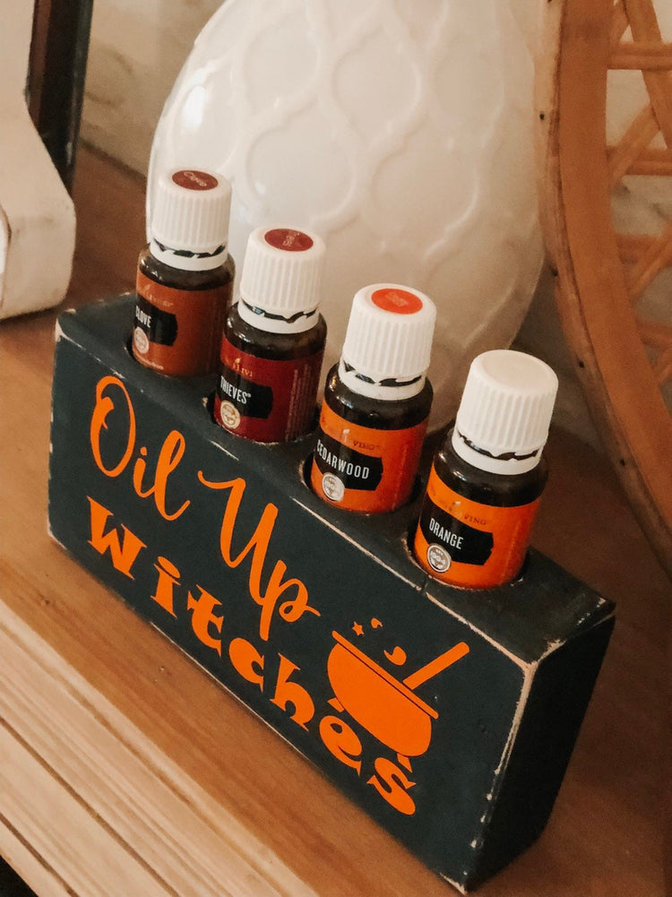 Oil Up Witches ~ Essential Oil Block