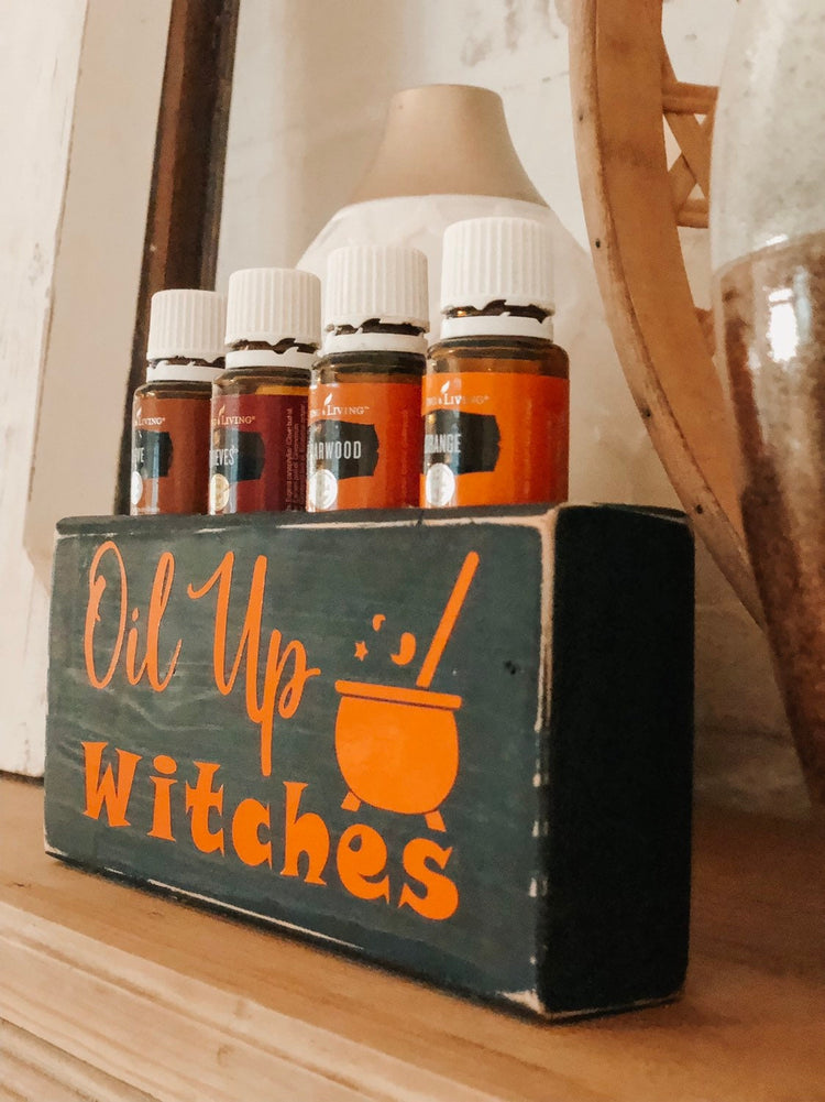 Oil Up Witches ~ Essential Oil Block