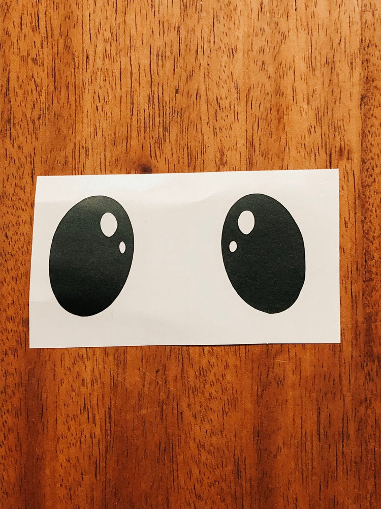 Feather the Owl Eyes Vinyl Decal