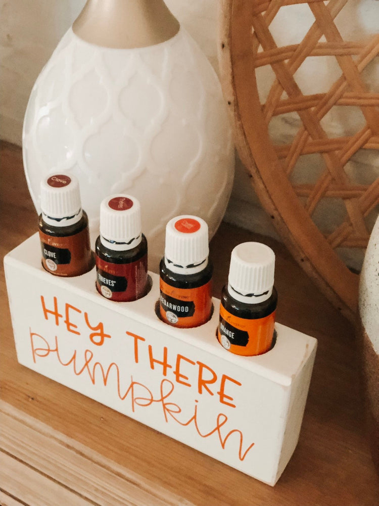 Hey There Pumpkin ~ Essential Oil Block