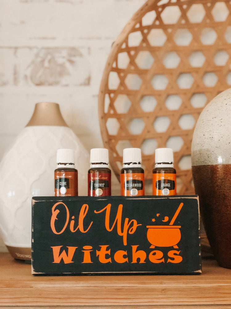 Oil Up Witches ~ Essential Oil Block