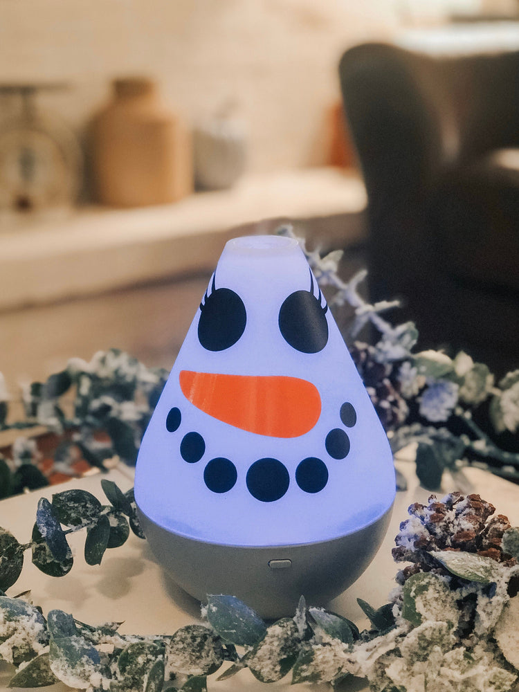 Mrs. Snowman ~ Desert Mist Diffuser ~ Dewdrop Diffuser ~ Vinyl Decal