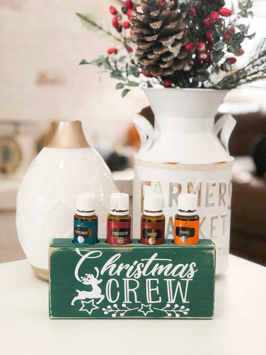 Christmas Crew ~ Essential Oil Block