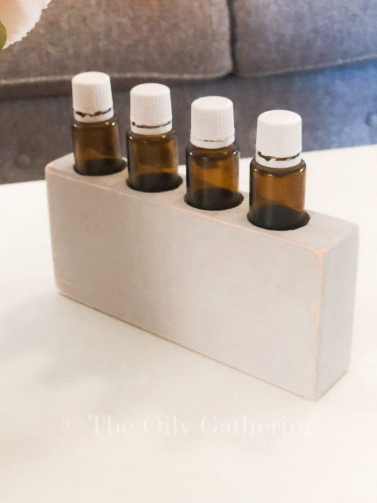 Nothing Is Impossible With God ~ Essential Oil Block