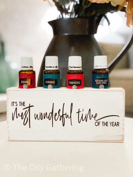 It's the Most Wonderful Time of the Year ~ Essential Oil Block