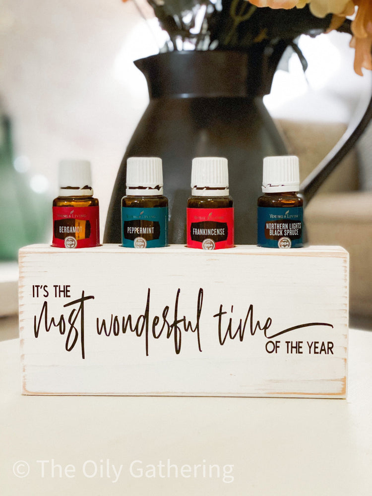 It's the Most Wonderful Time of the Year ~ Essential Oil Block